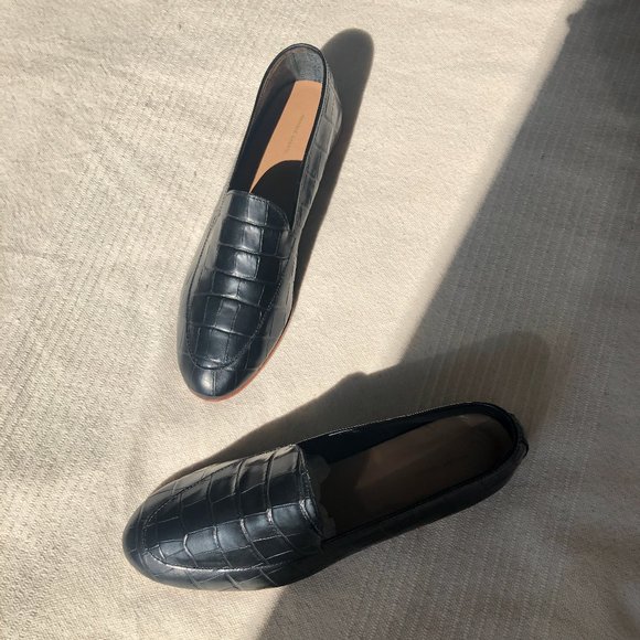 Mansur Gavriel Shoes - Mansur Gavriel Croc Sock Loafers 39.5 0r 8.5 / 9